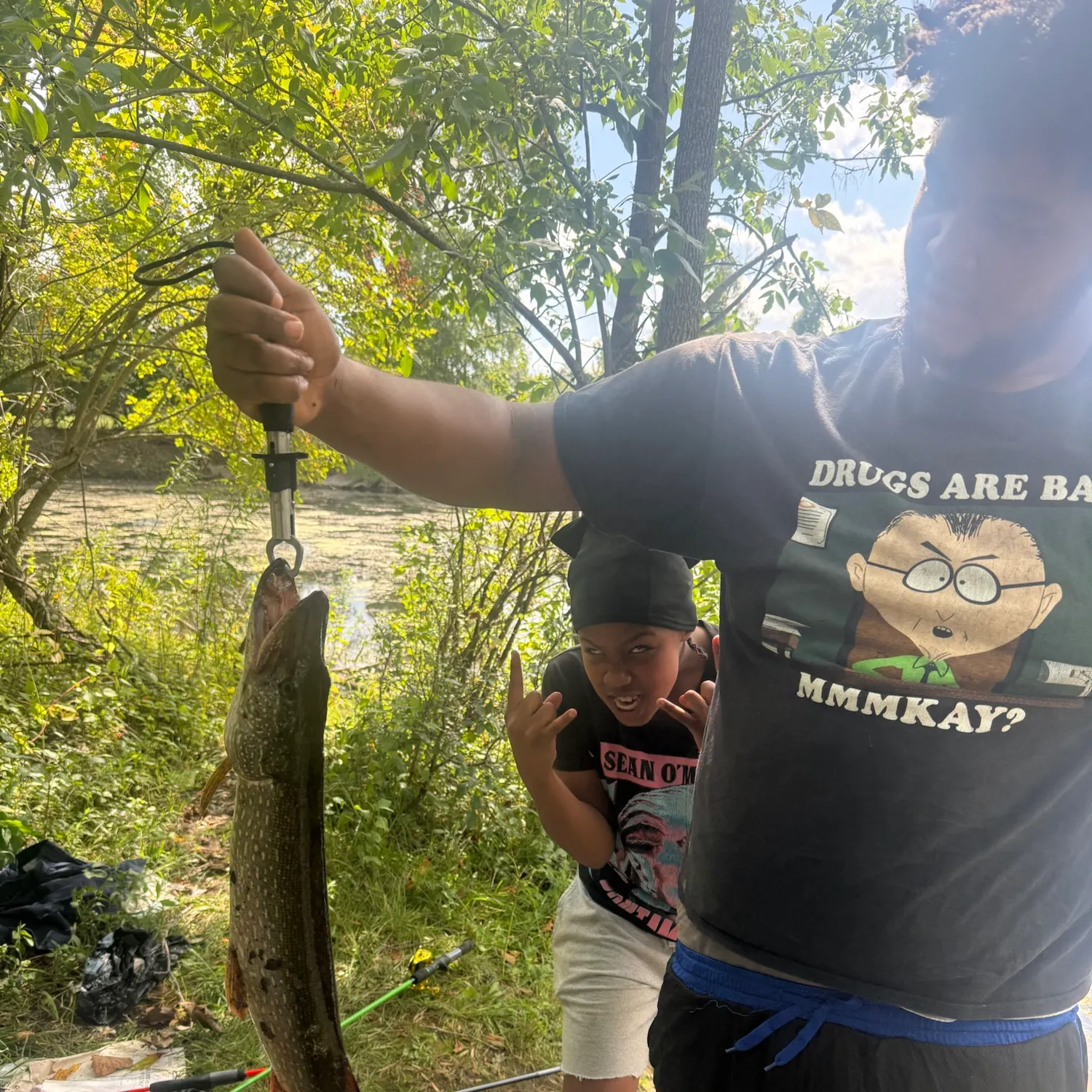Northern pike caught on Fishbrain
