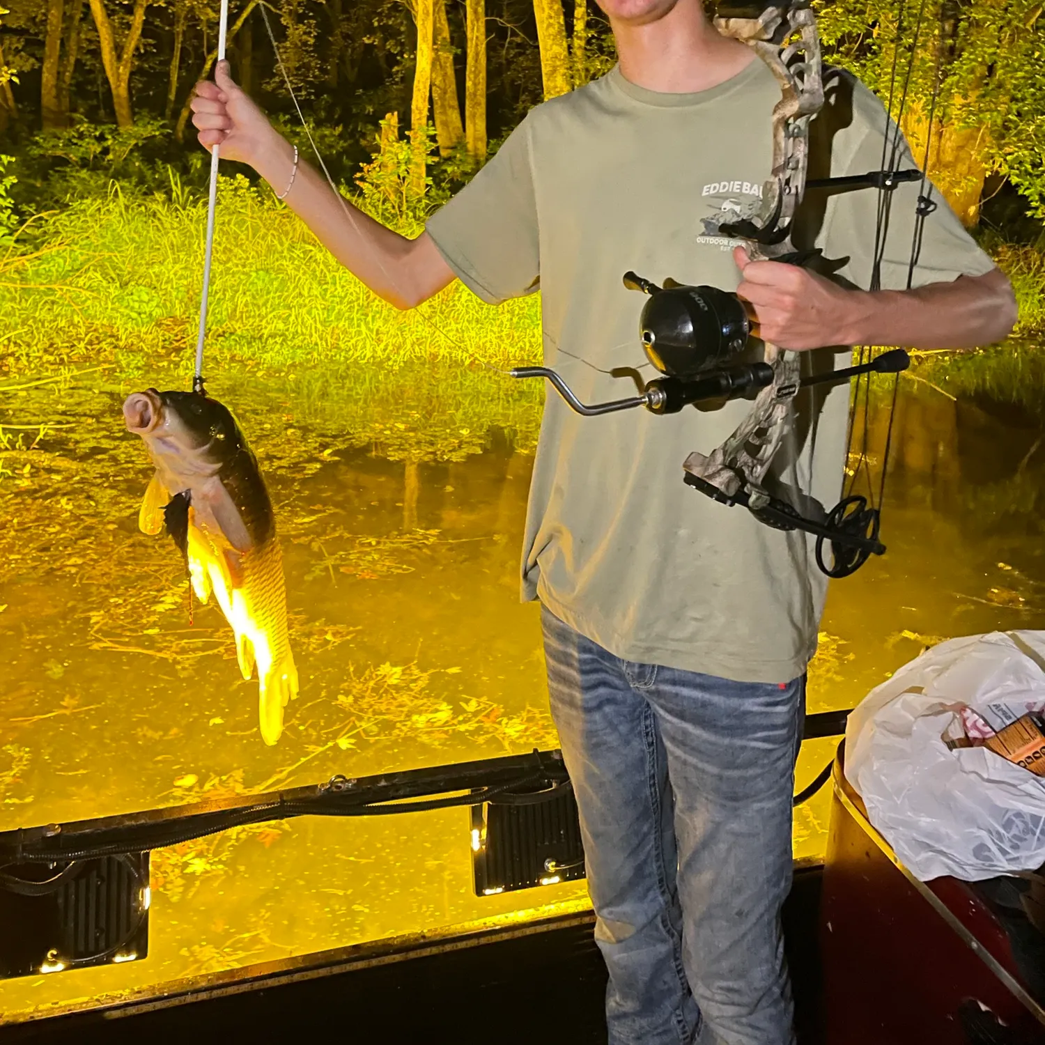 Common carp caught on Fishbrain