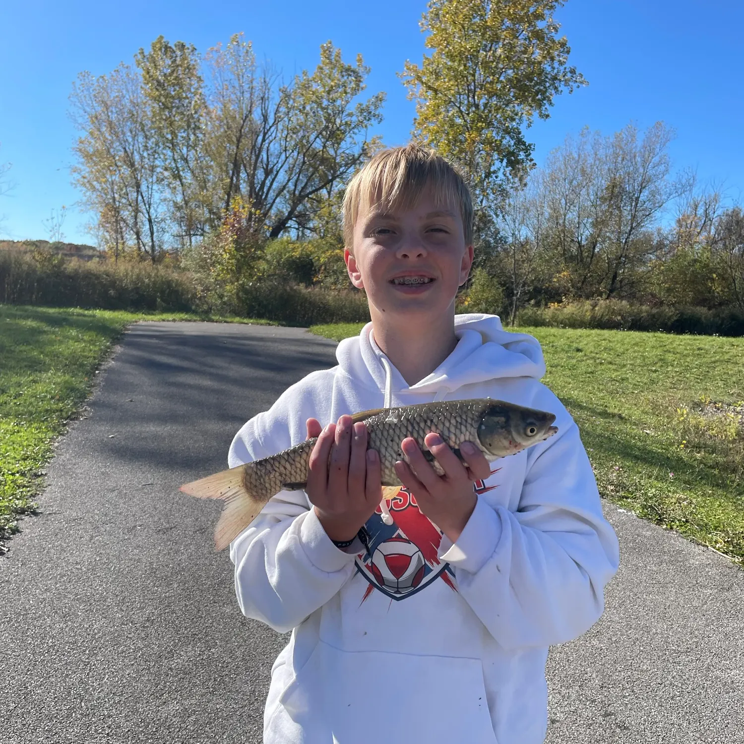 Grass carp caught on Fishbrain