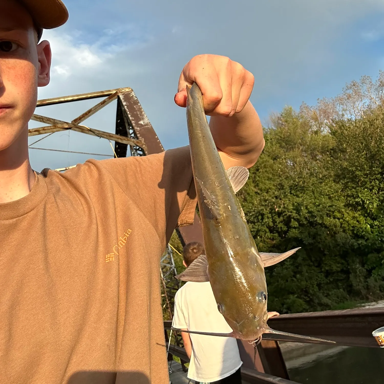 Channel catfish caught on Fishbrain