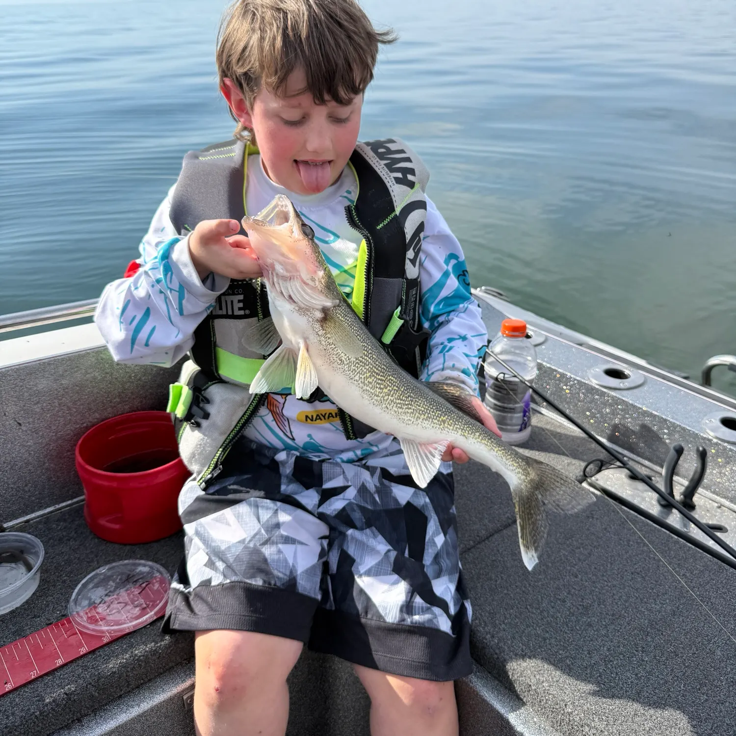 Walleye caught on Fishbrain