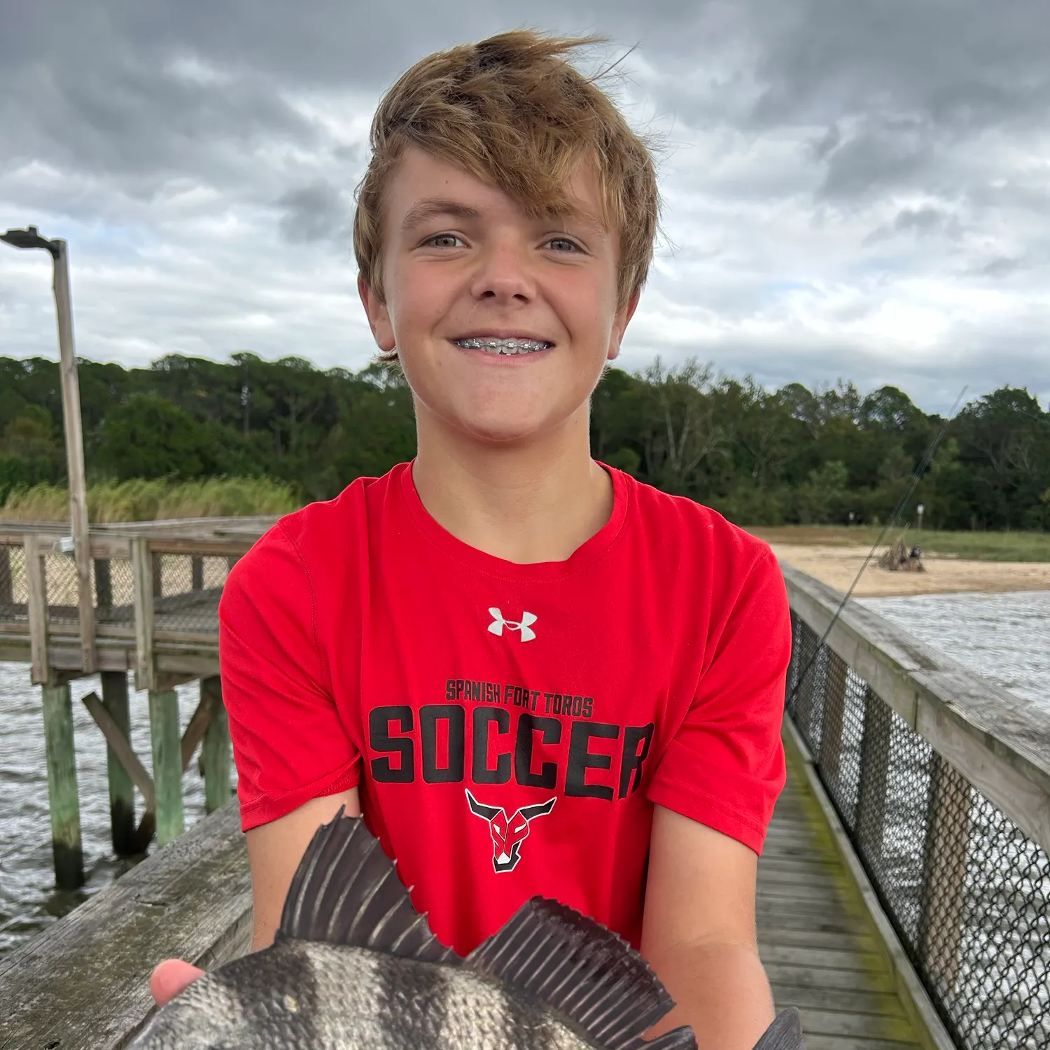 Black drum caught on Fishbrain