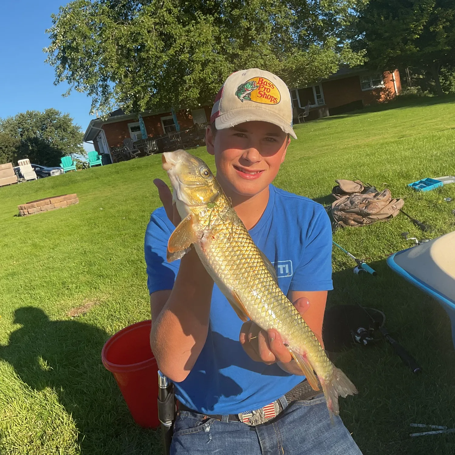 Golden redhorse caught on Fishbrain