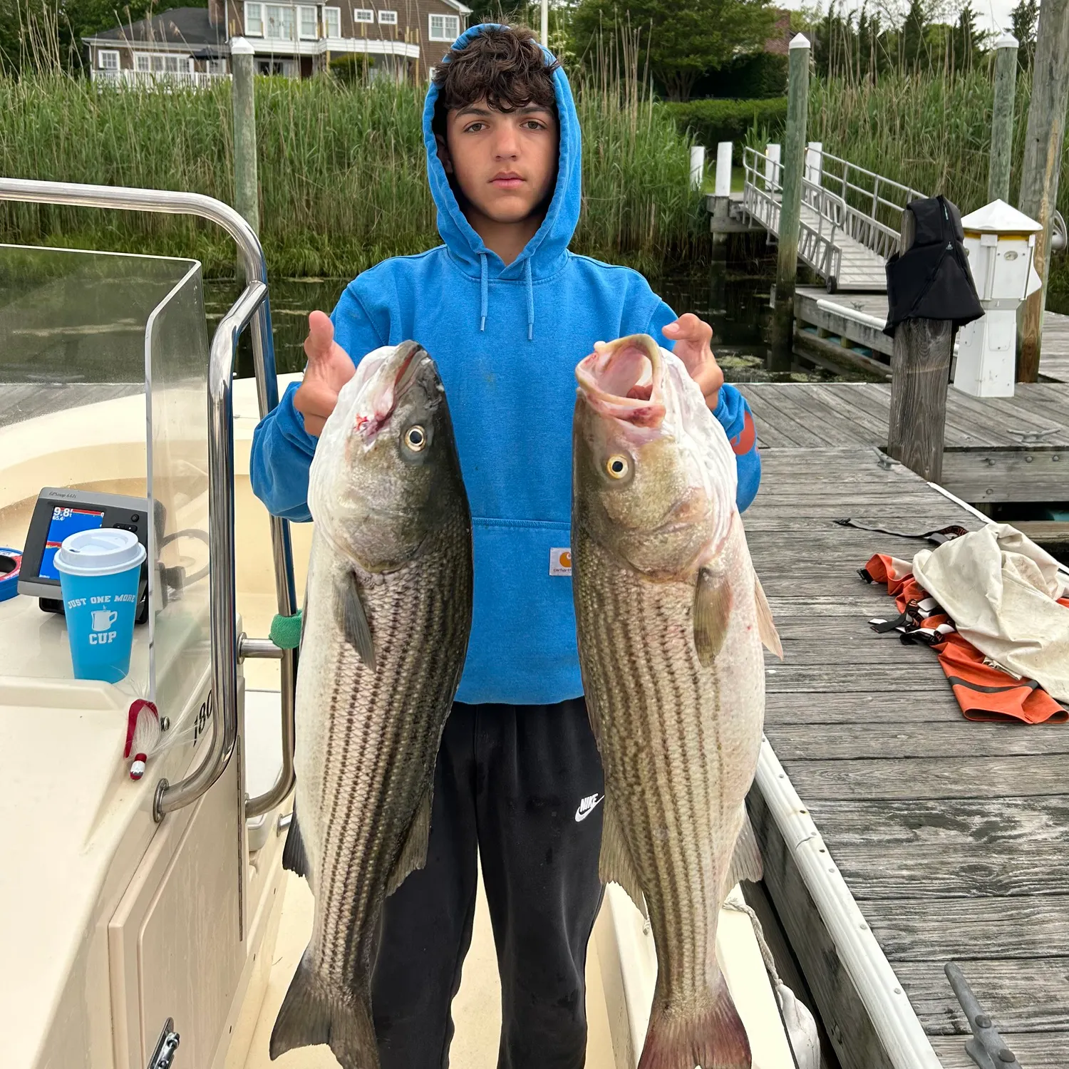 recently logged catches