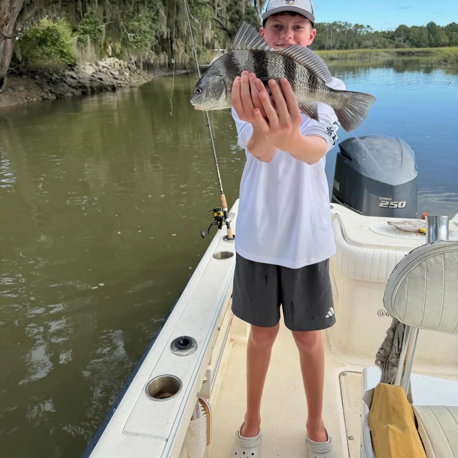 Black drum caught on Fishbrain