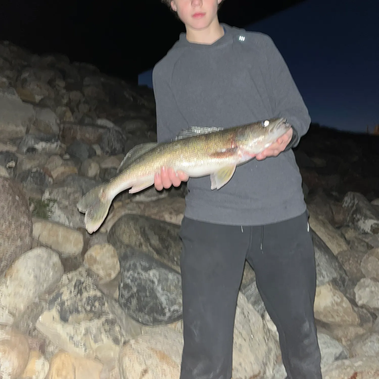Walleye caught on Fishbrain