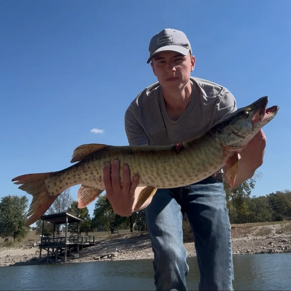 Muskie caught on Fishbrain