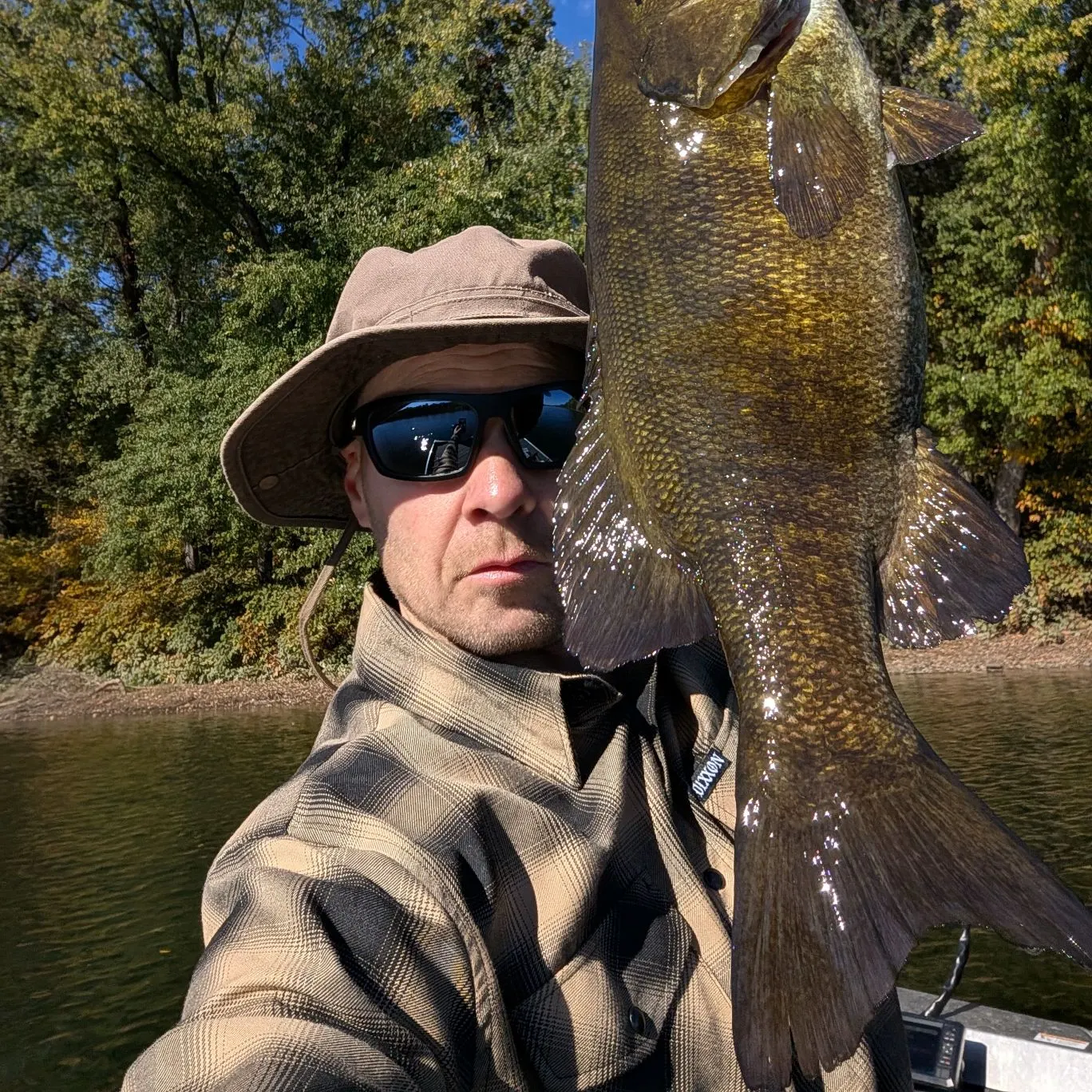 Smallmouth bass caught on Fishbrain