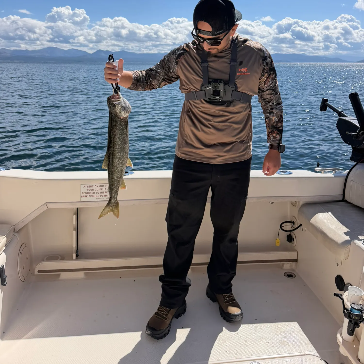 Lake char caught on Fishbrain