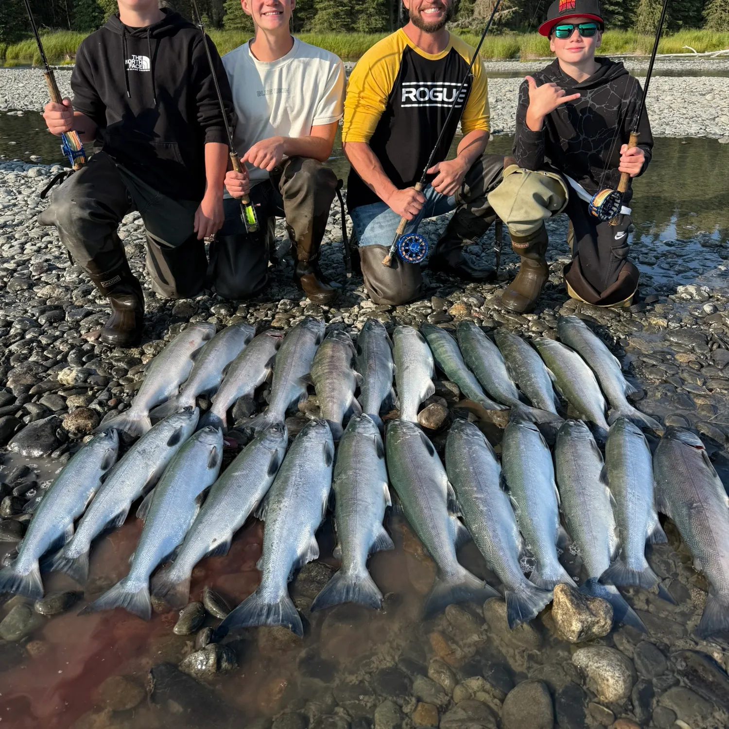 recently logged catches