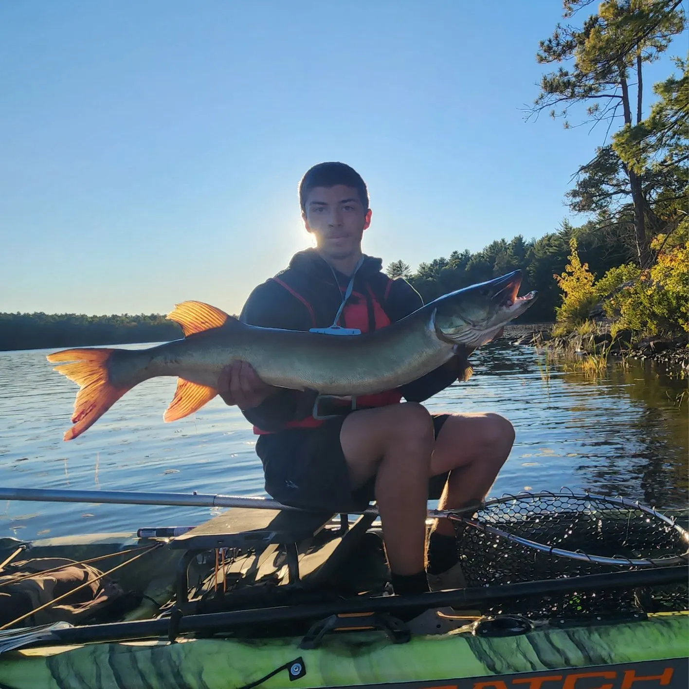 Muskie caught on Fishbrain