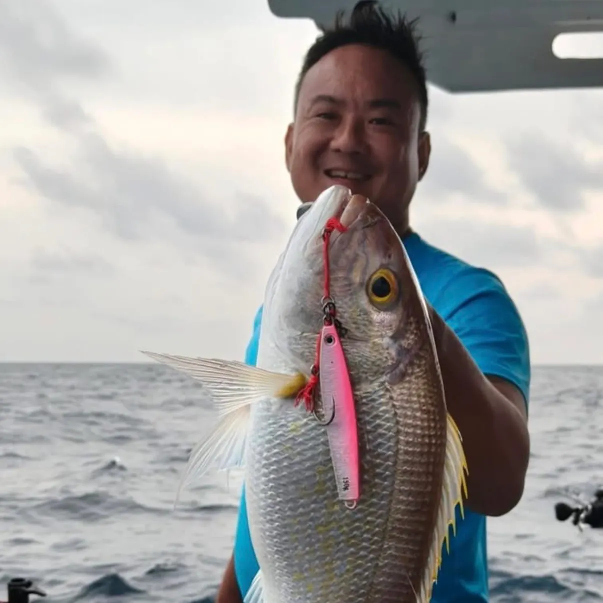 The most recent Goldbanded jobfish catches on Fishbrain