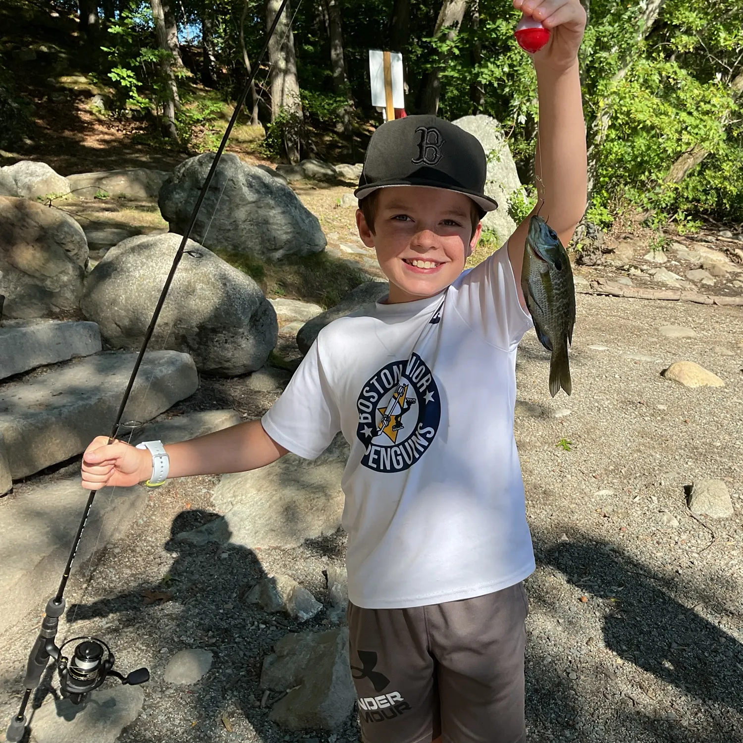 Bluegill caught on Fishbrain