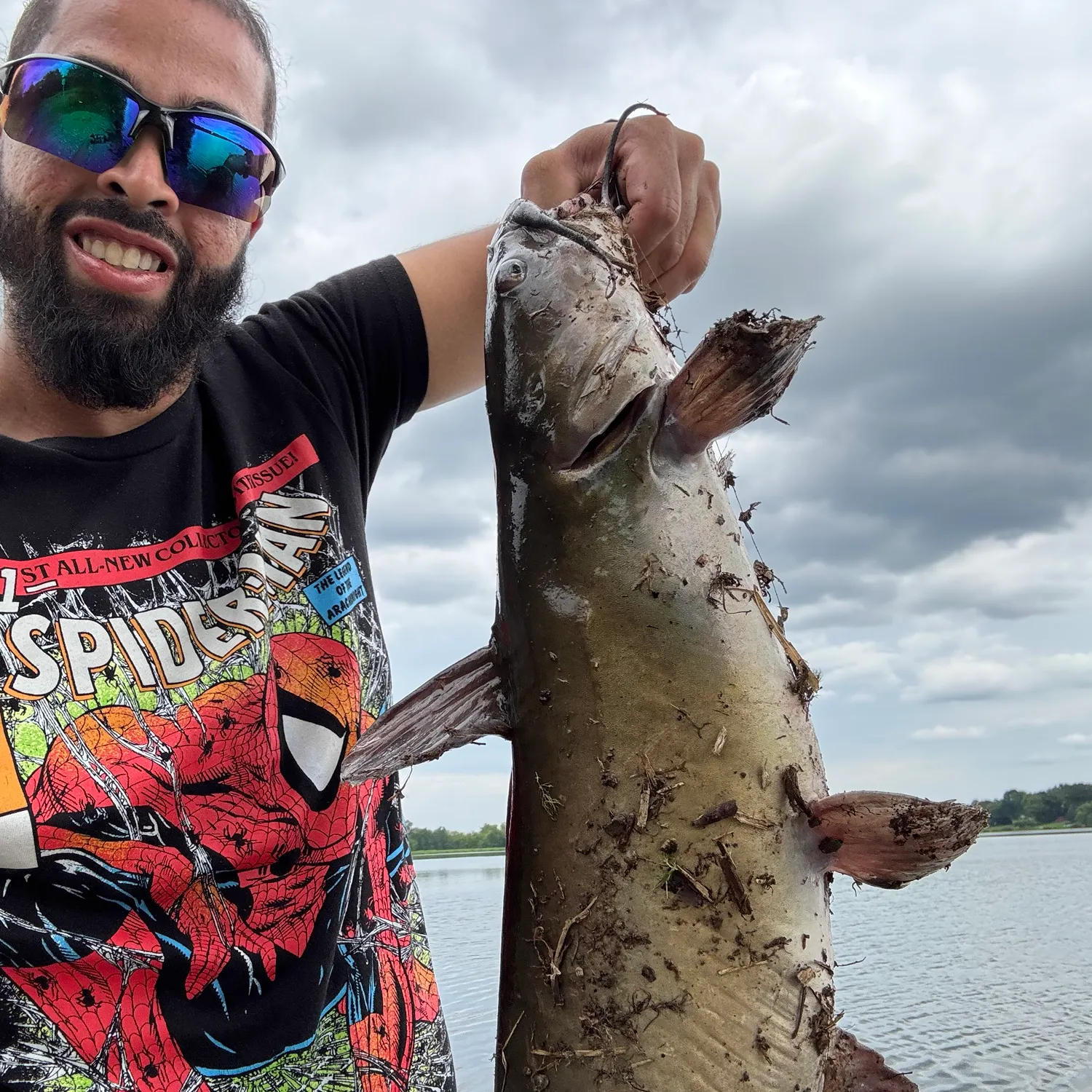Channel catfish caught on Fishbrain