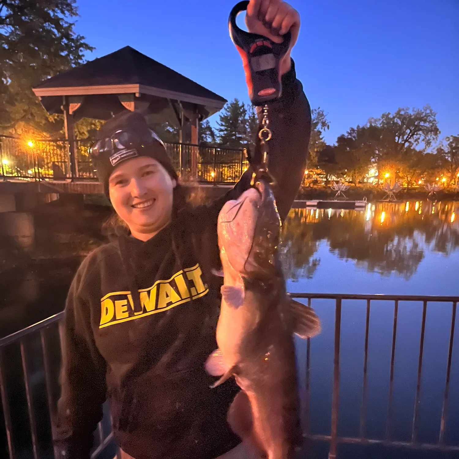 Channel catfish caught on Fishbrain