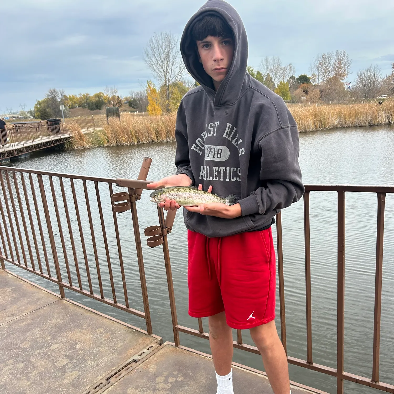 Rainbow trout caught on Fishbrain