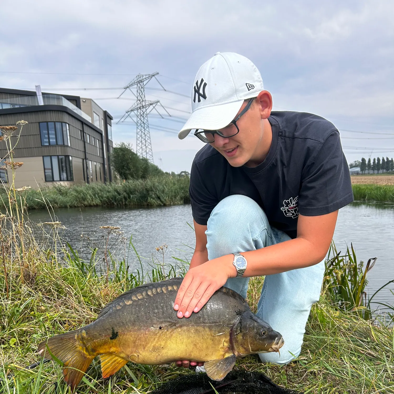 Leather carp caught on Fishbrain