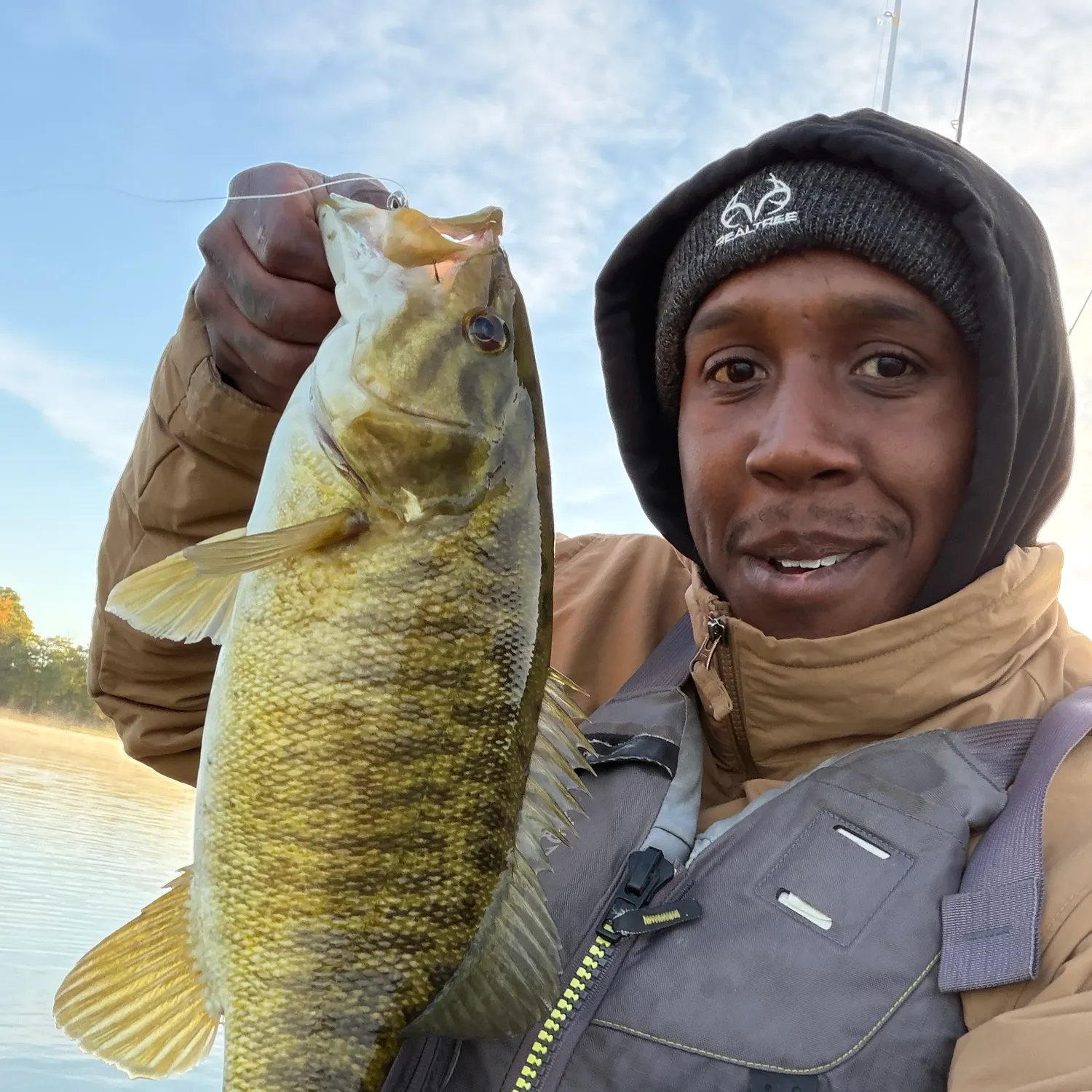 Smallmouth bass caught on Fishbrain