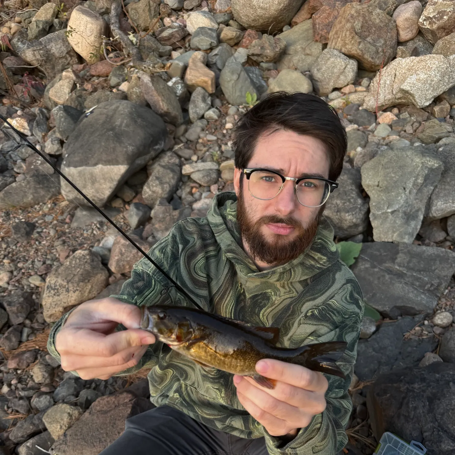 Smallmouth bass caught on Fishbrain