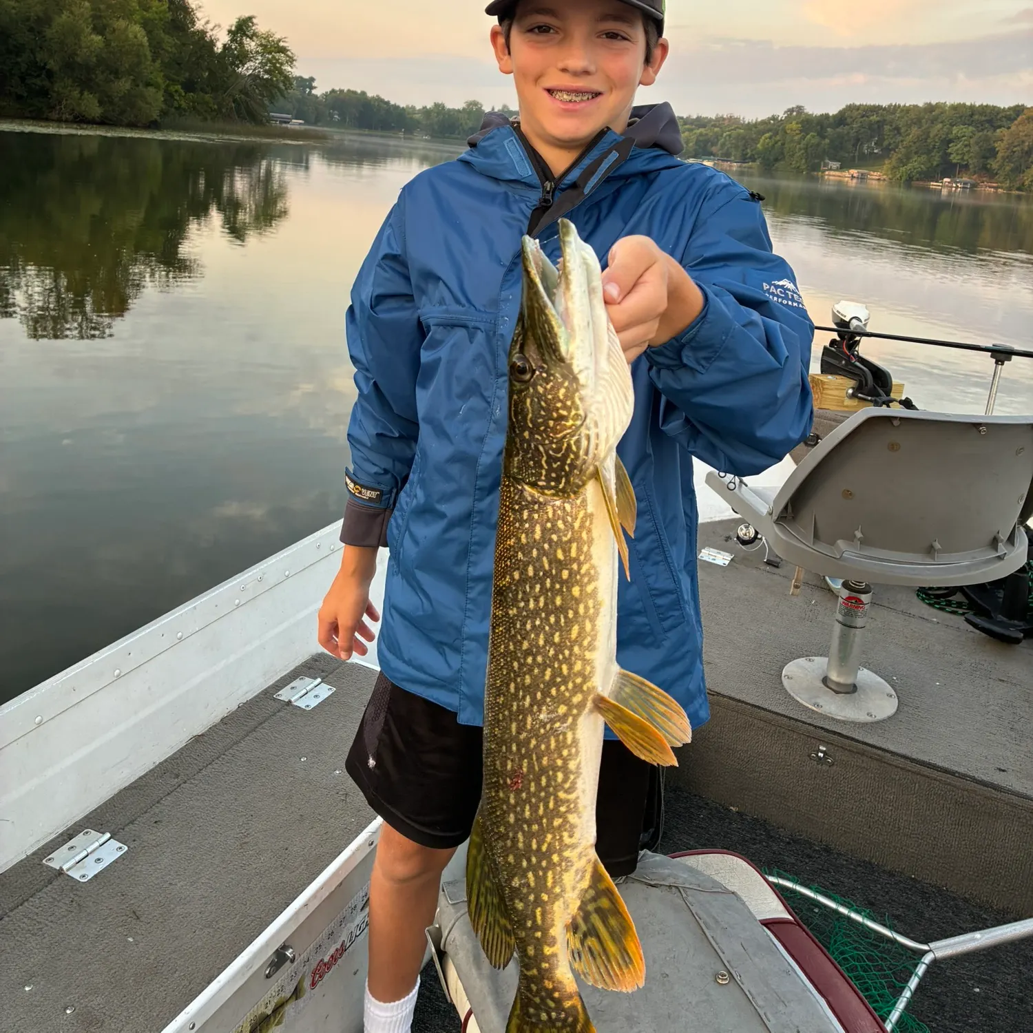 Northern pike caught on Fishbrain