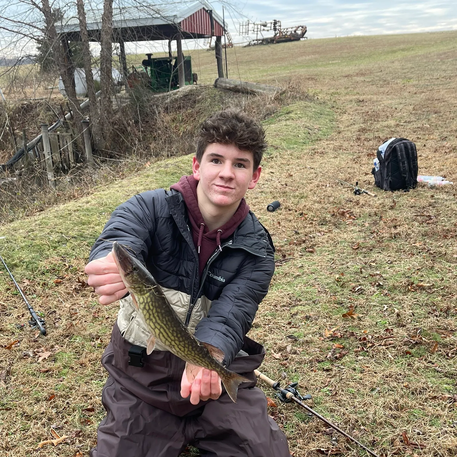 The most recent Chain pickerel catches on Fishbrain