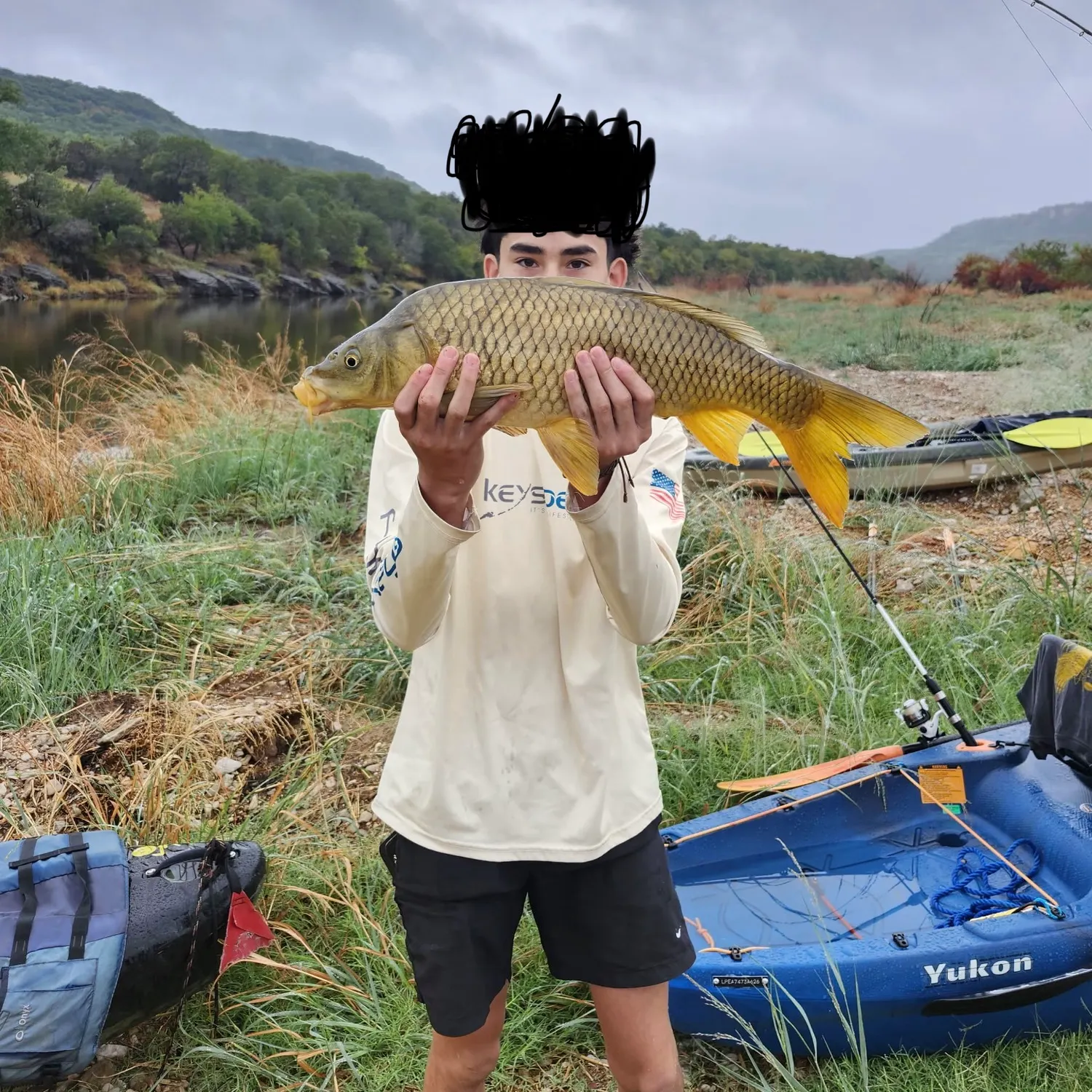 Common carp caught on Fishbrain