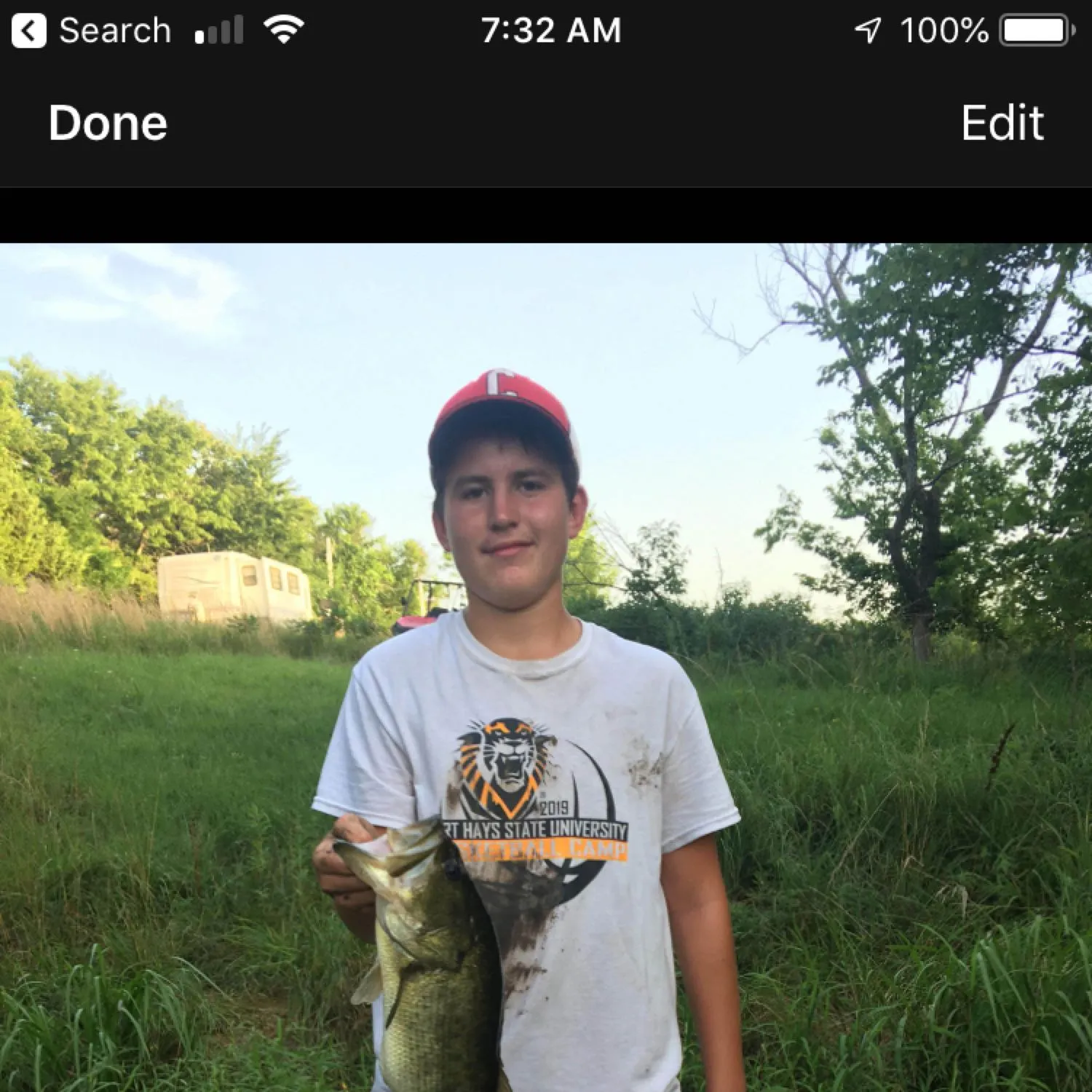 recently logged catches