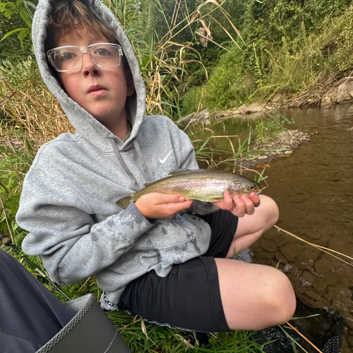 Rainbow trout caught on Fishbrain