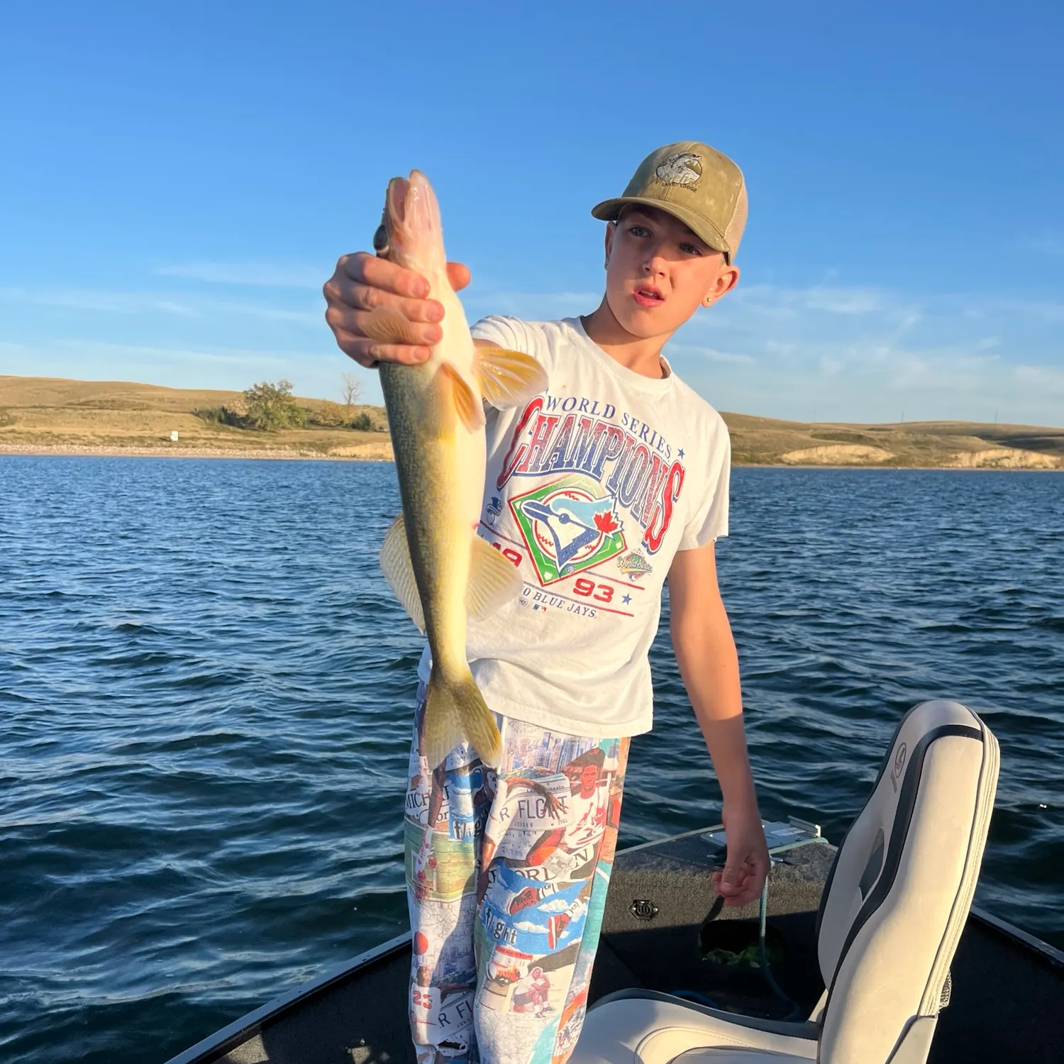 Walleye caught on Fishbrain