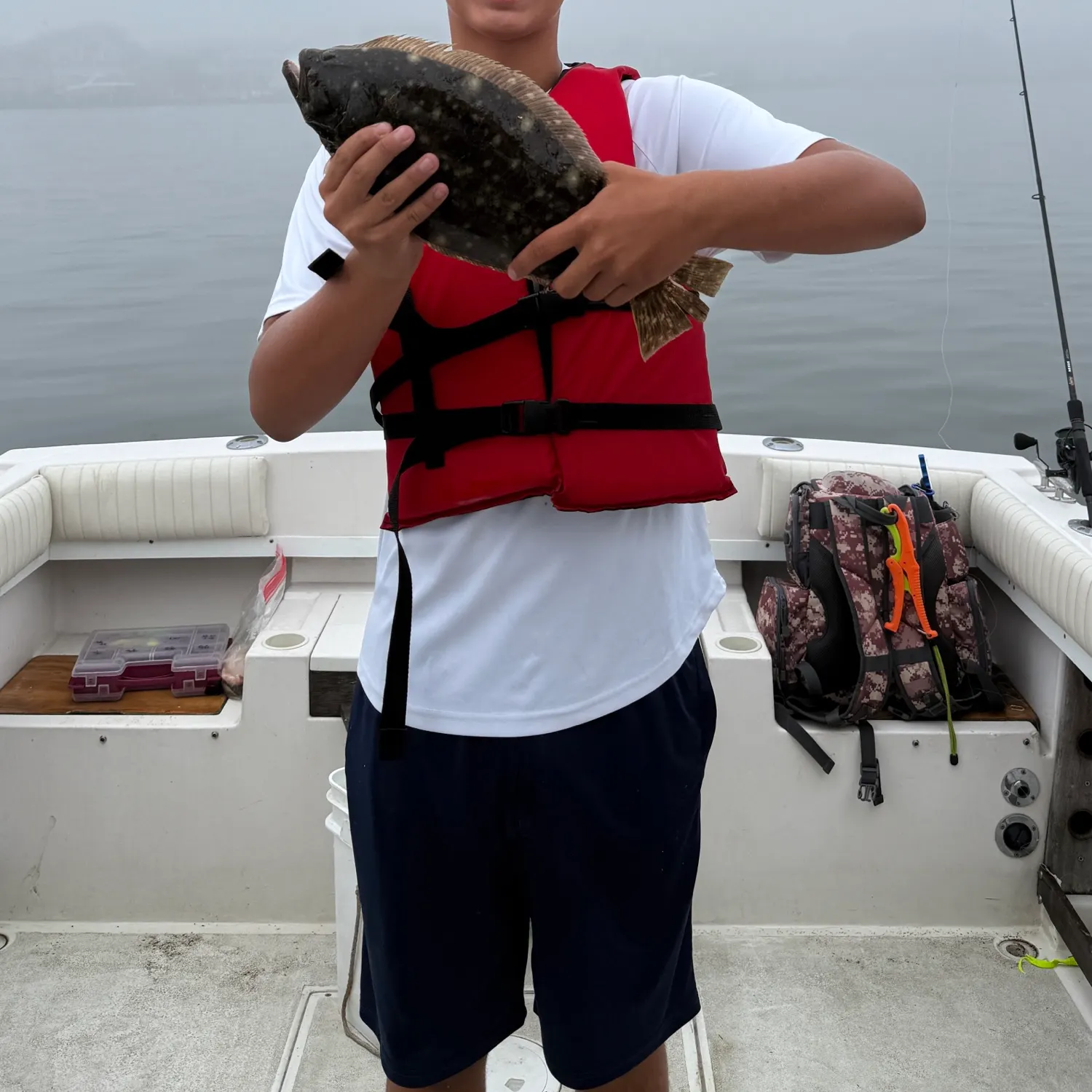 Summer flounder caught on Fishbrain