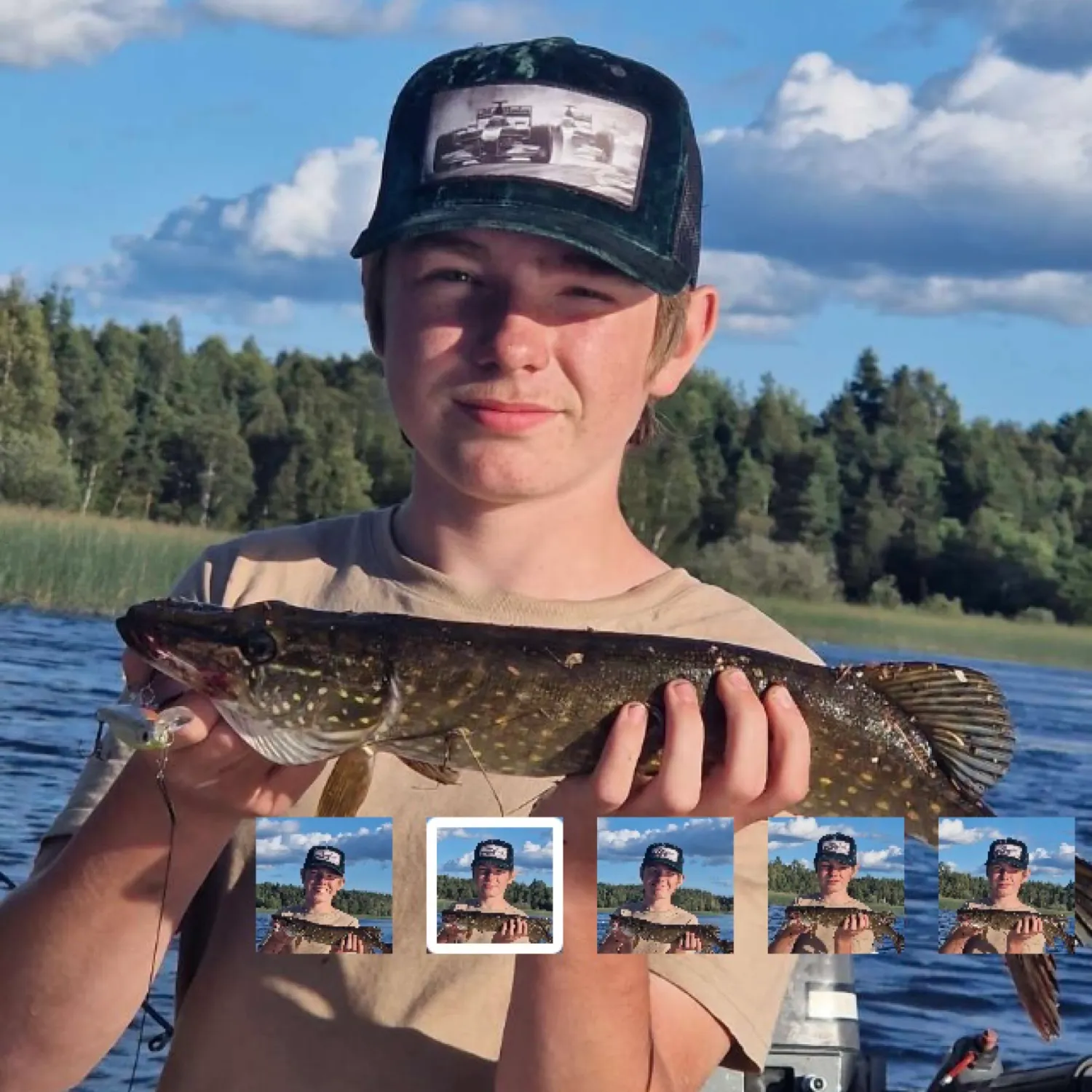 recently logged catches