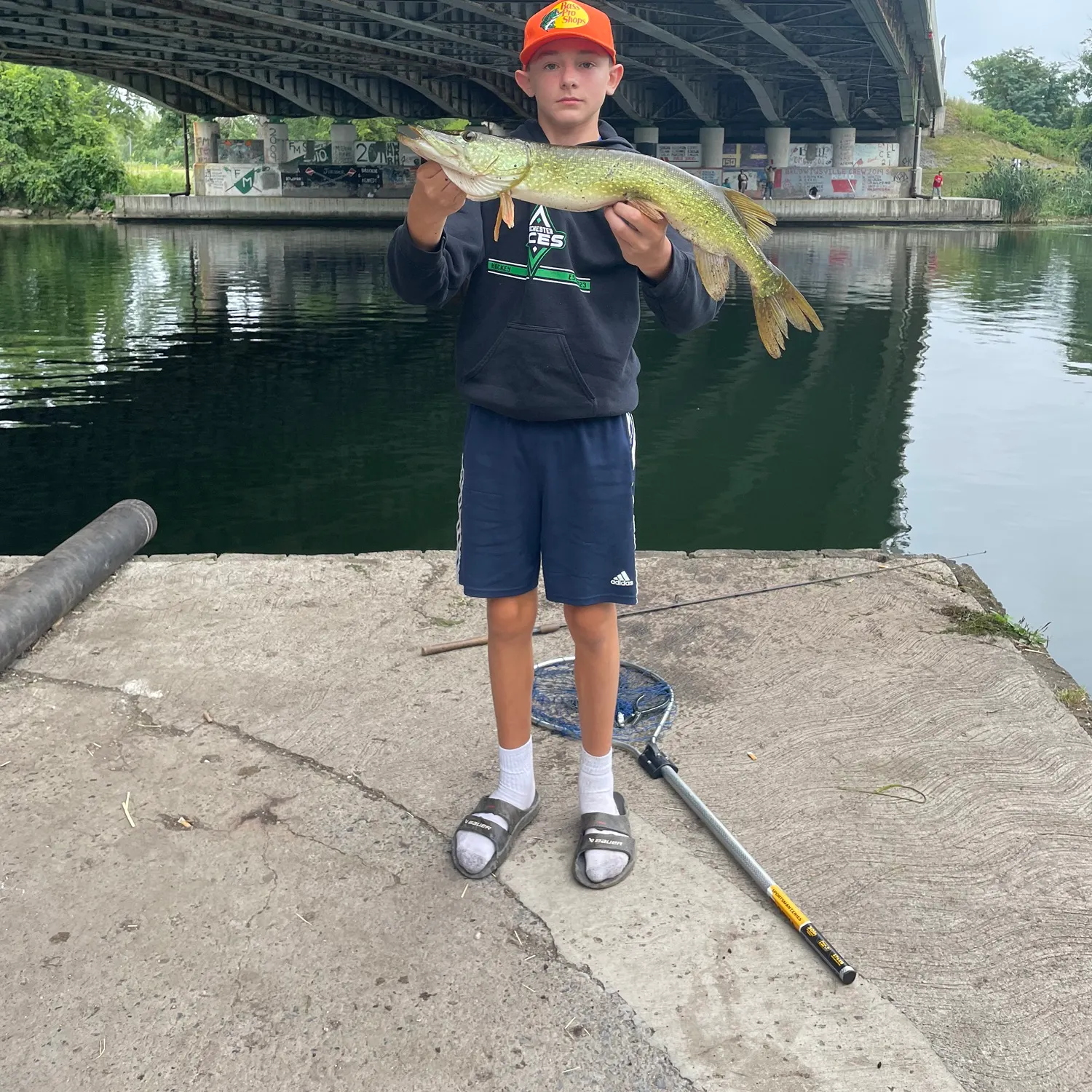 The most recent Northern pike x Chain pickerel catches on Fishbrain