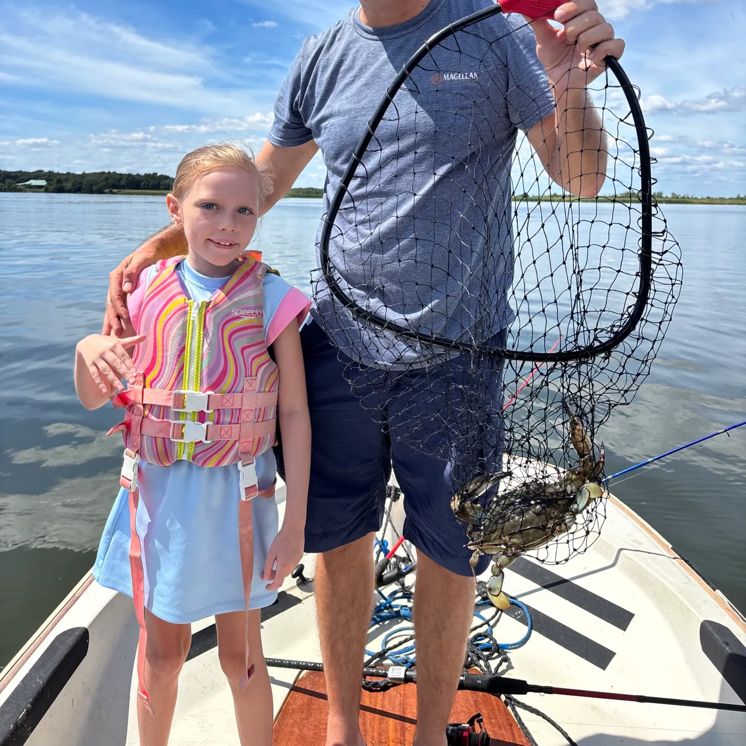 Blue crab caught on Fishbrain