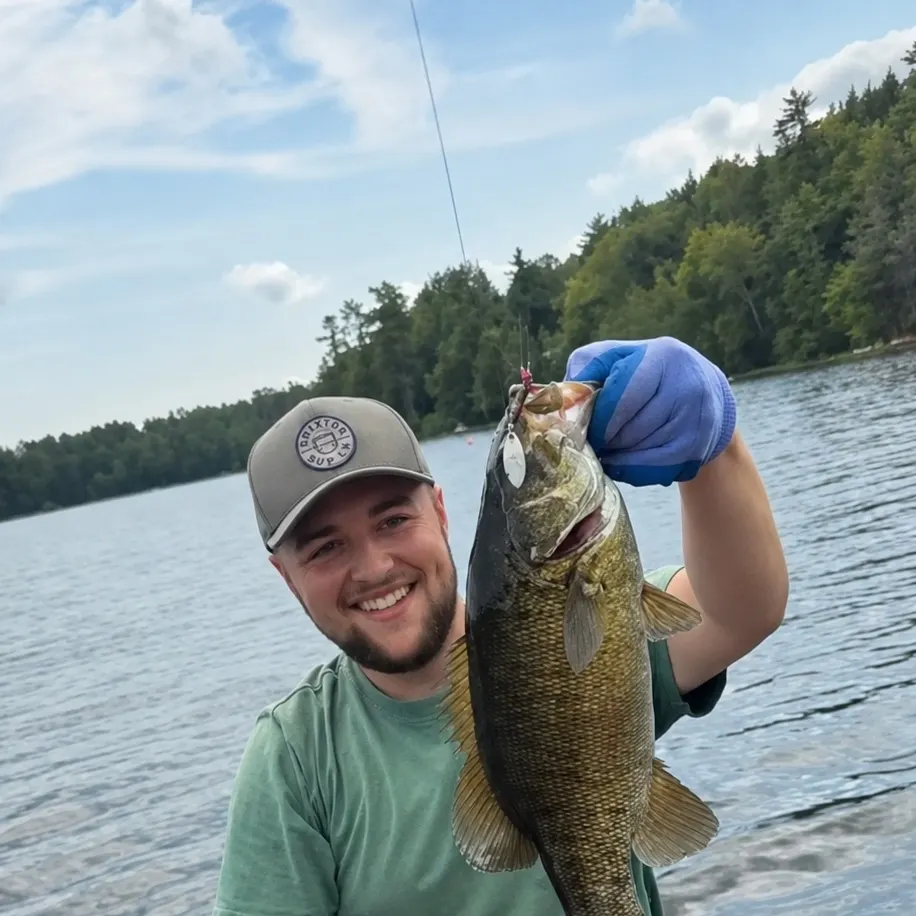 Smallmouth bass caught on Fishbrain