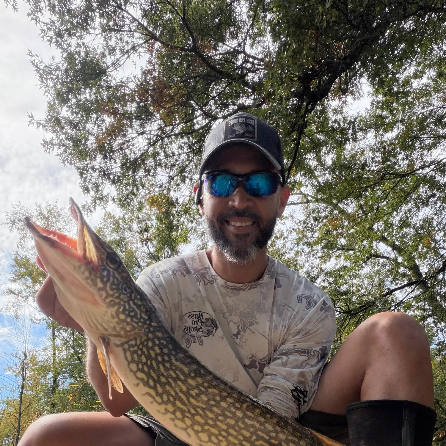 Northern pike caught on Fishbrain