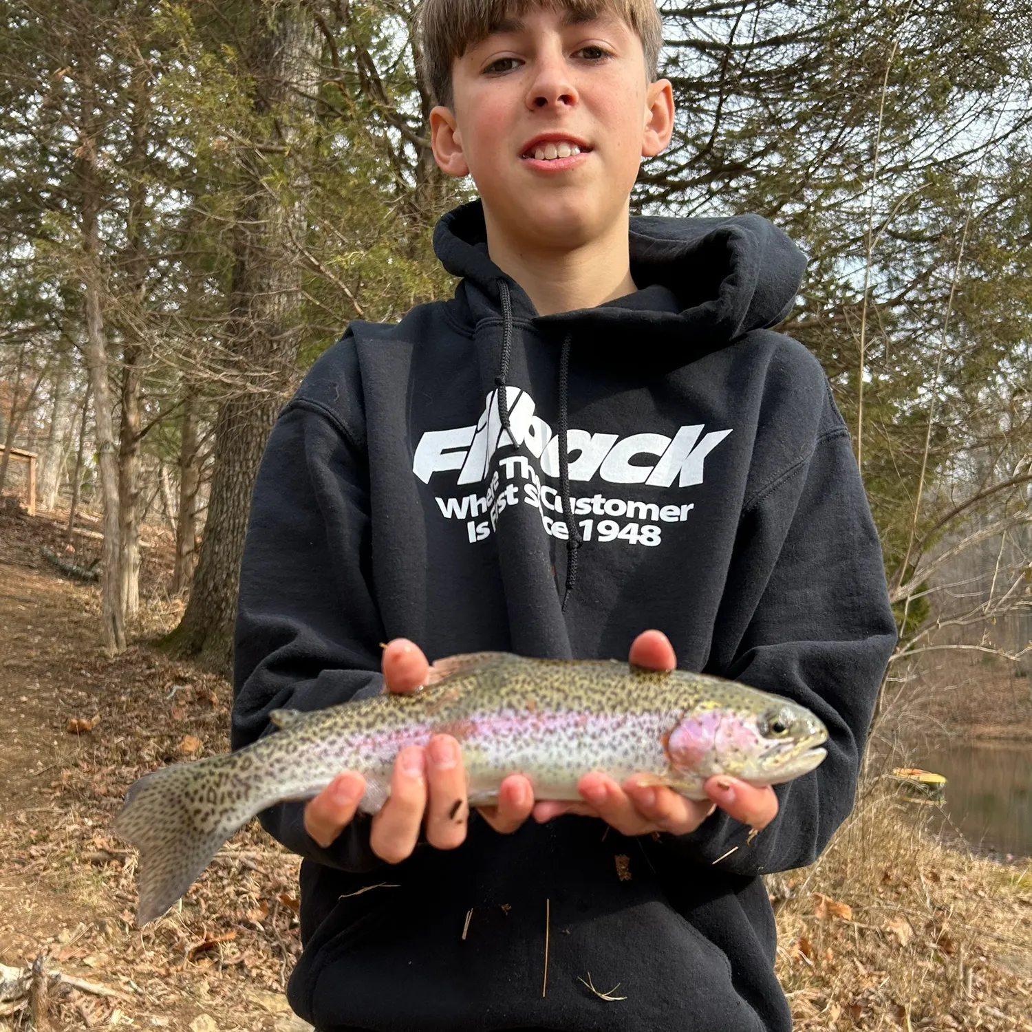 The most recent Rainbow trout catches on Fishbrain