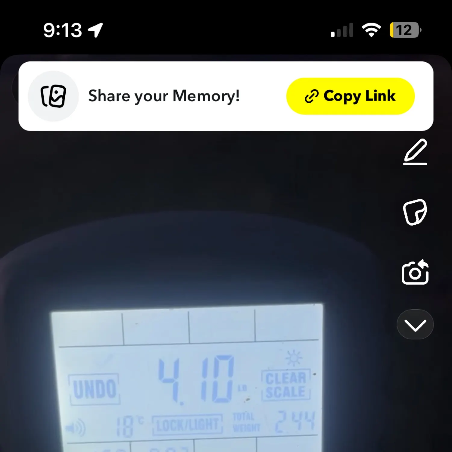 recently logged catches