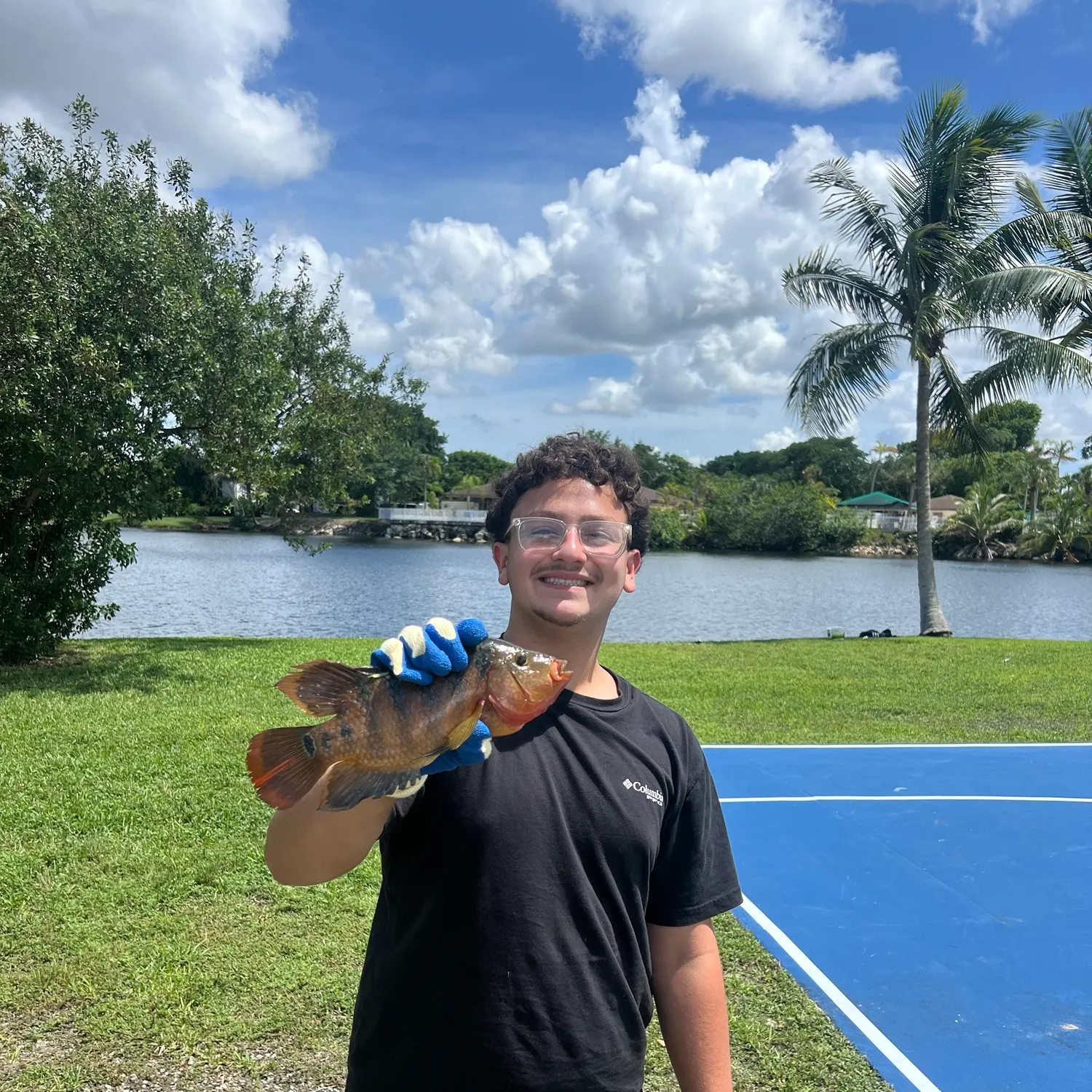 Mayan cichlid caught on Fishbrain