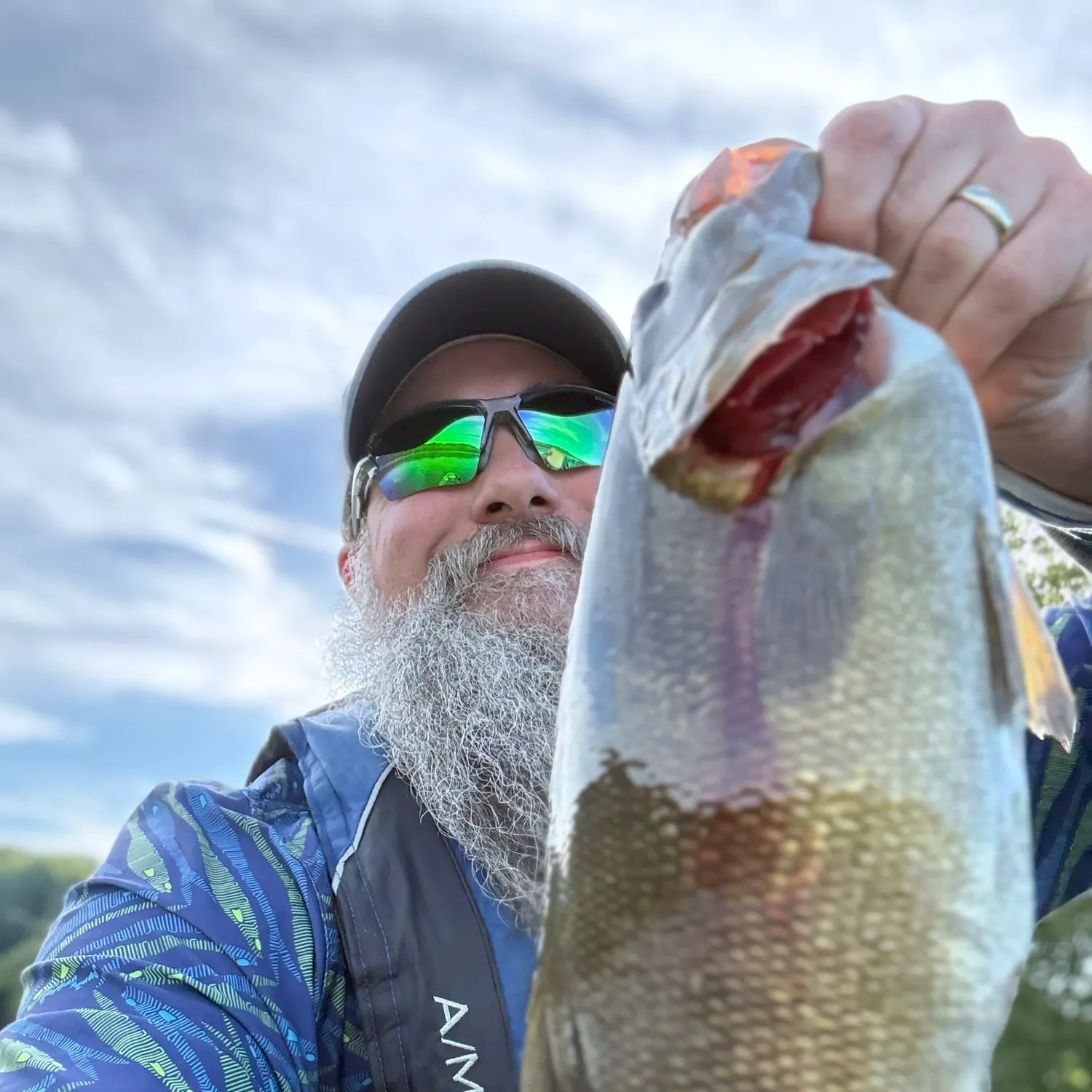 Smallmouth bass caught on Fishbrain