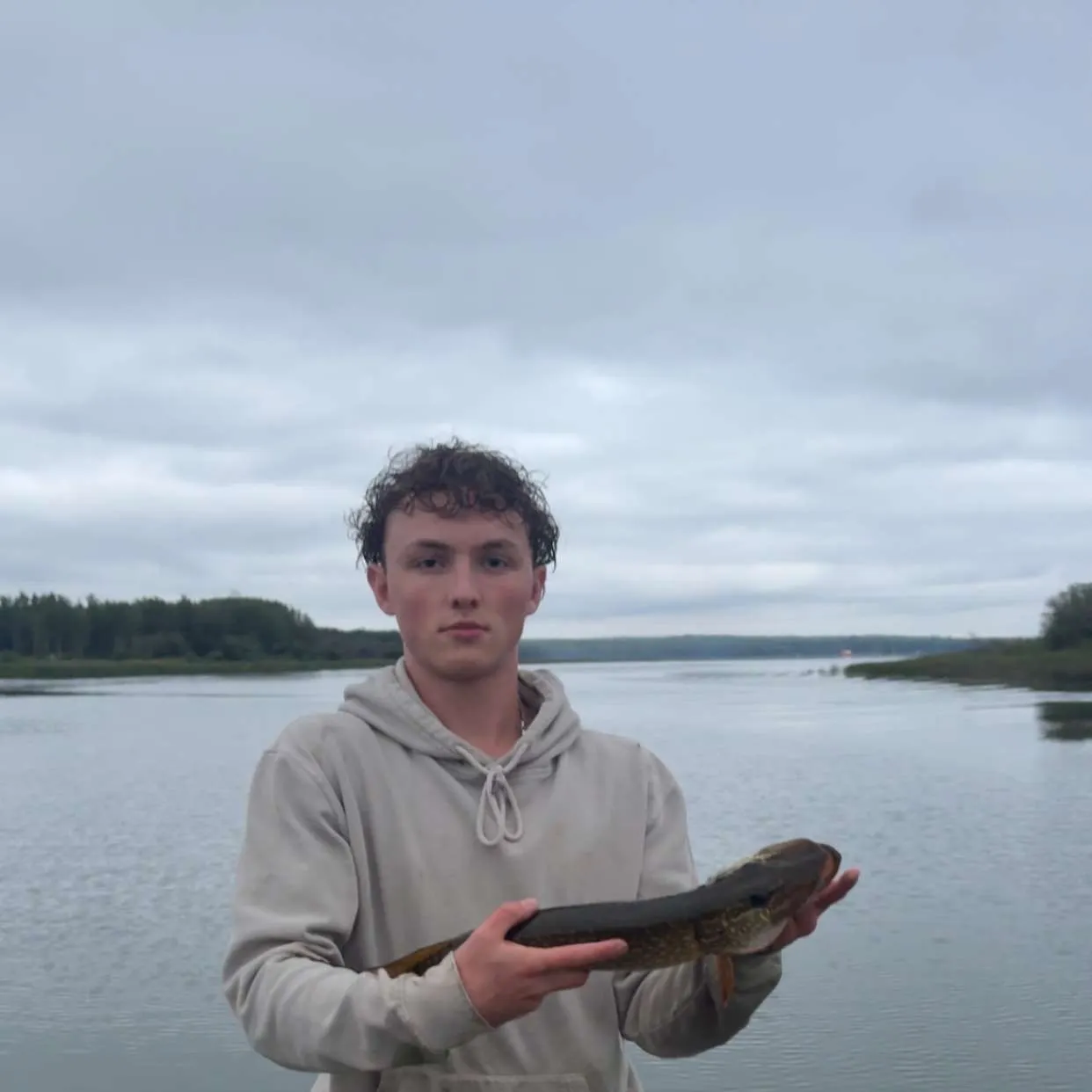 Northern pike caught on Fishbrain