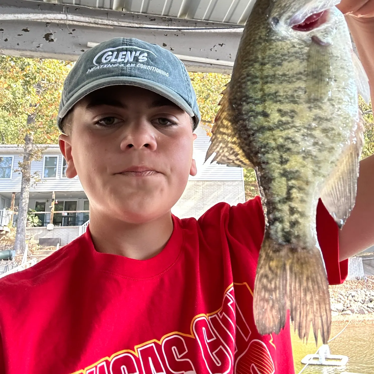 White crappie caught on Fishbrain