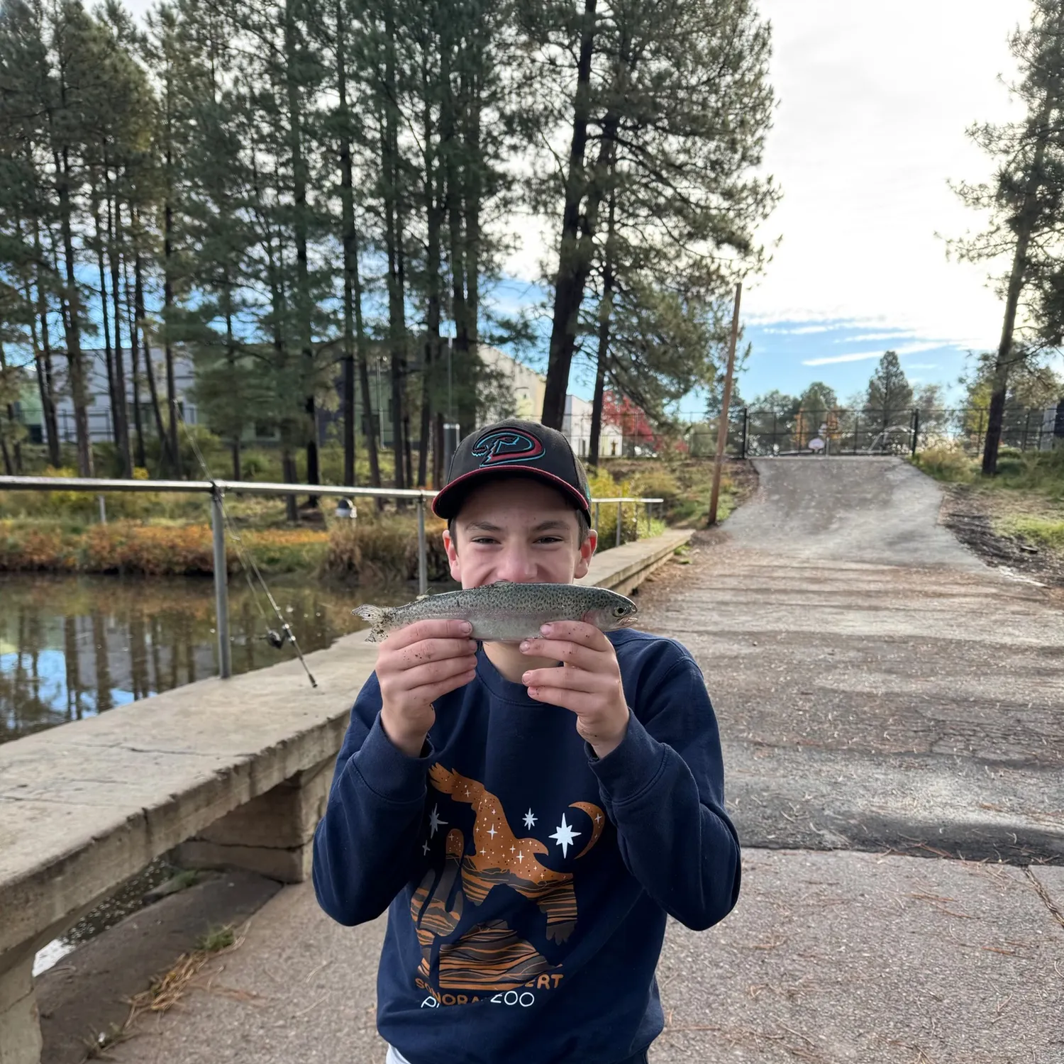 Rainbow trout caught on Fishbrain