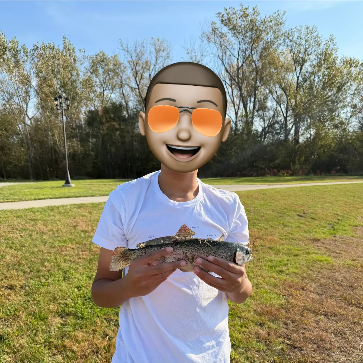 Rainbow trout caught on Fishbrain