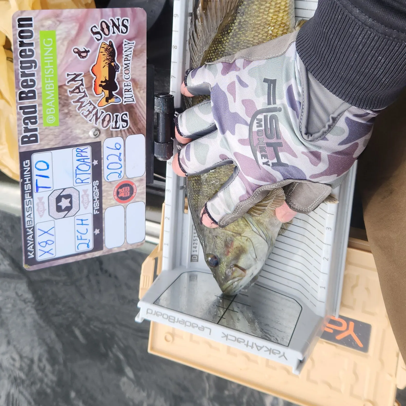 recently logged catches