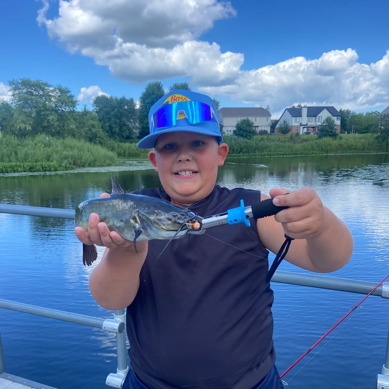 Channel catfish caught on Fishbrain