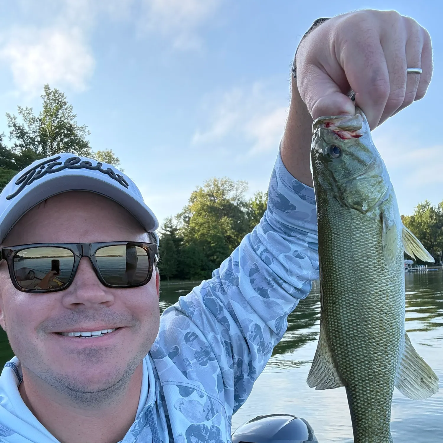 Smallmouth bass caught on Fishbrain