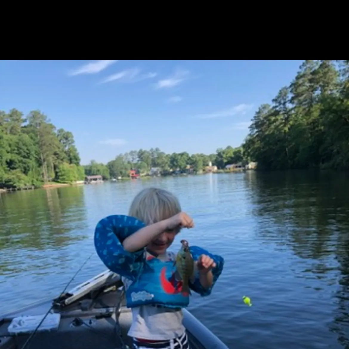 Redbreast sunfish caught on Fishbrain