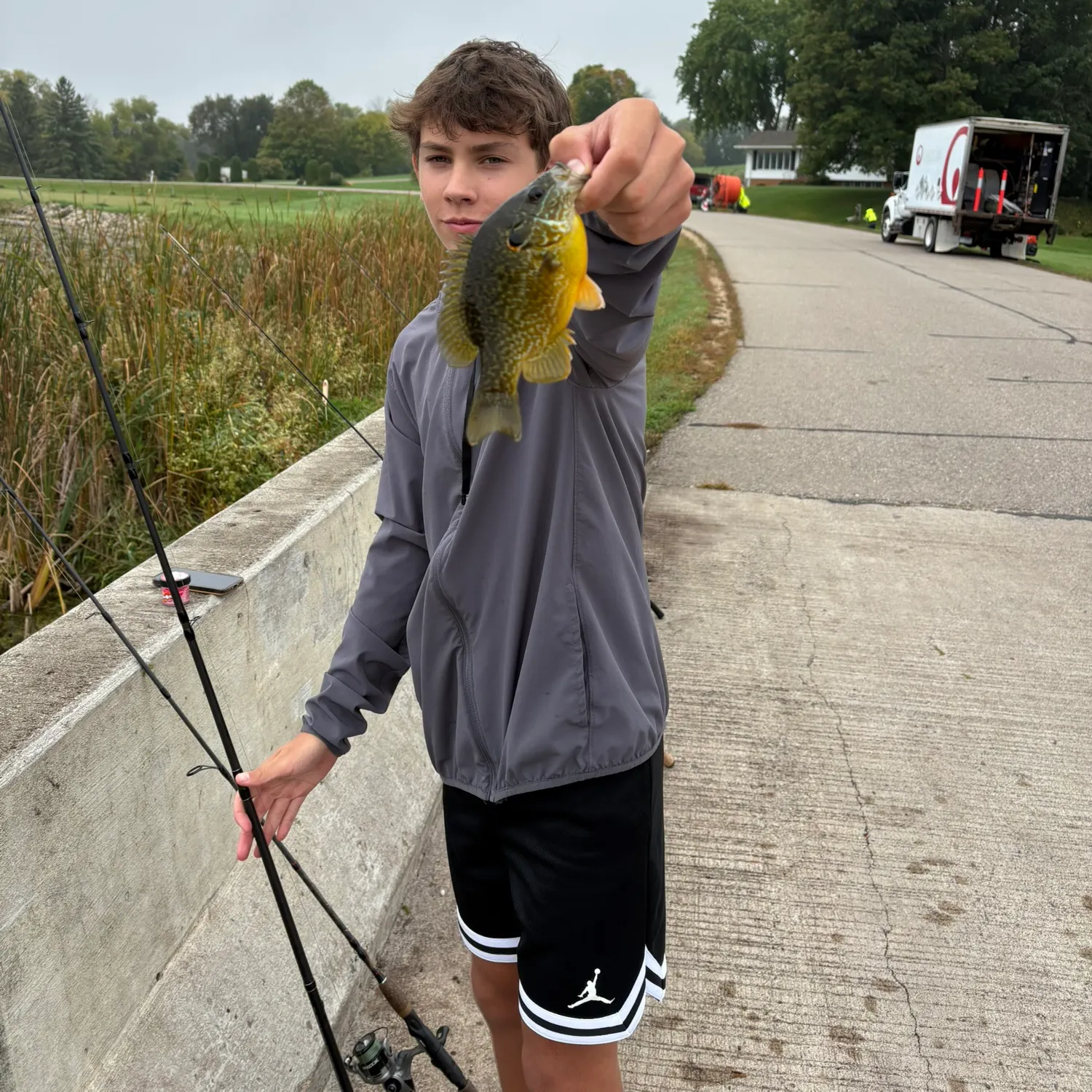 Pumpkinseed caught on Fishbrain