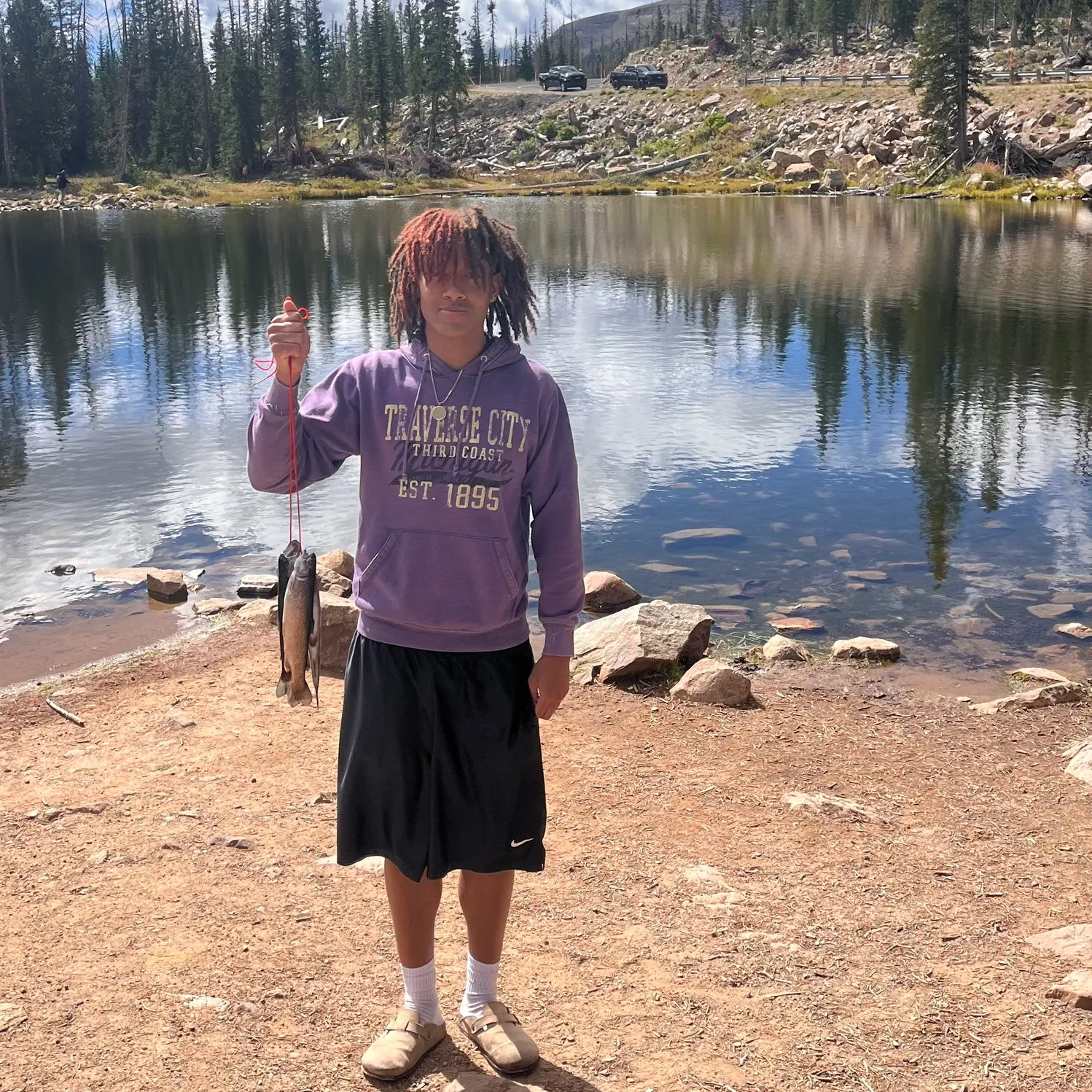 Rainbow trout caught on Fishbrain
