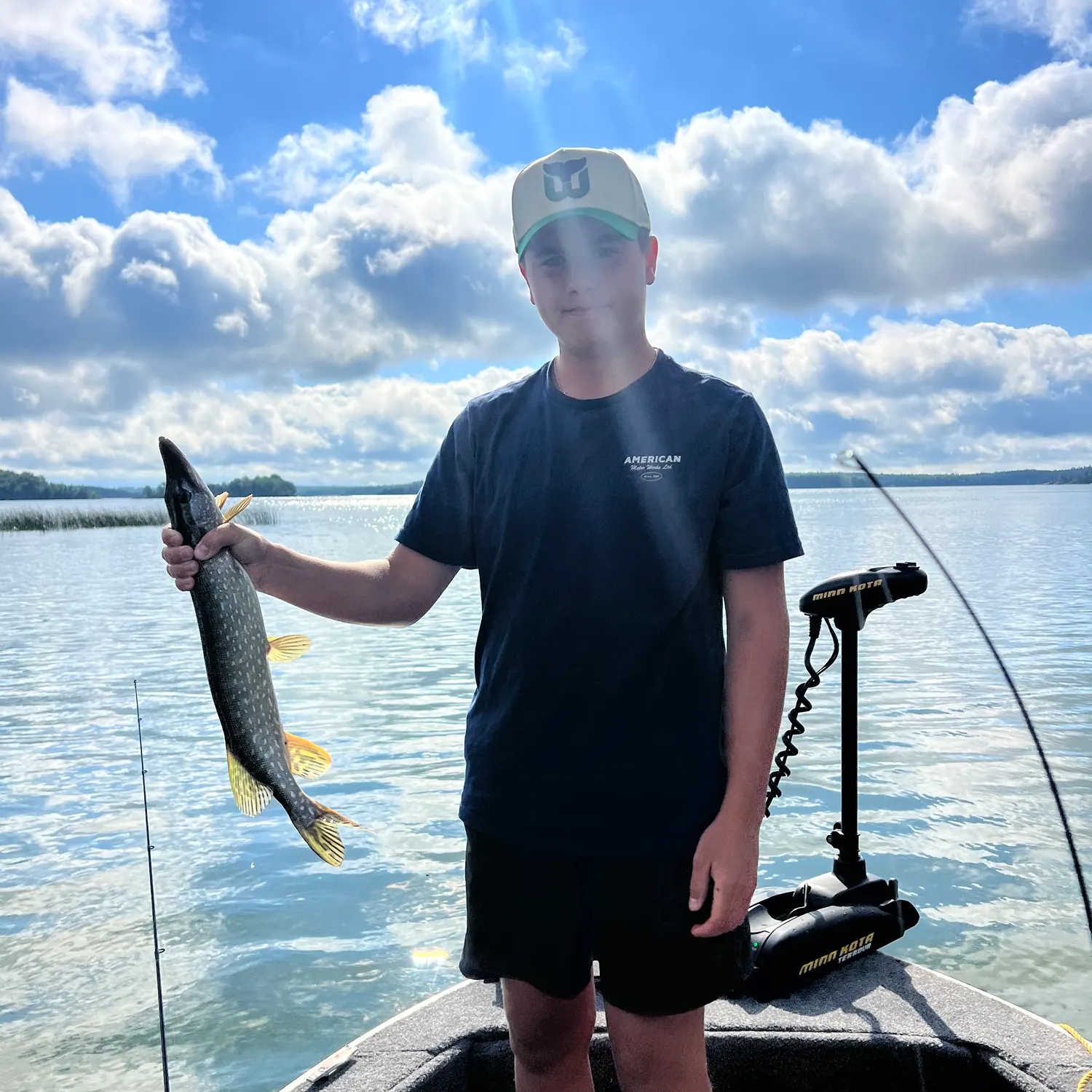Northern pike caught on Fishbrain